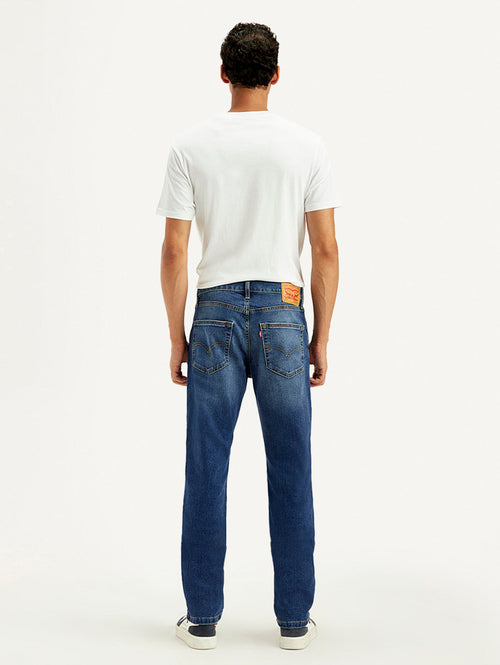 Men's 511 Blue Slim Fit Mid Rise Jeans