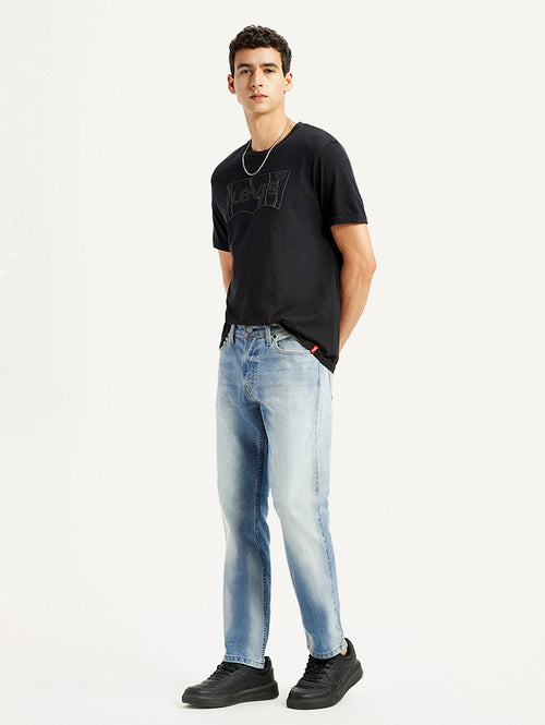 Men's 511 Light Blue Slim Fit Mid Rise Jeans