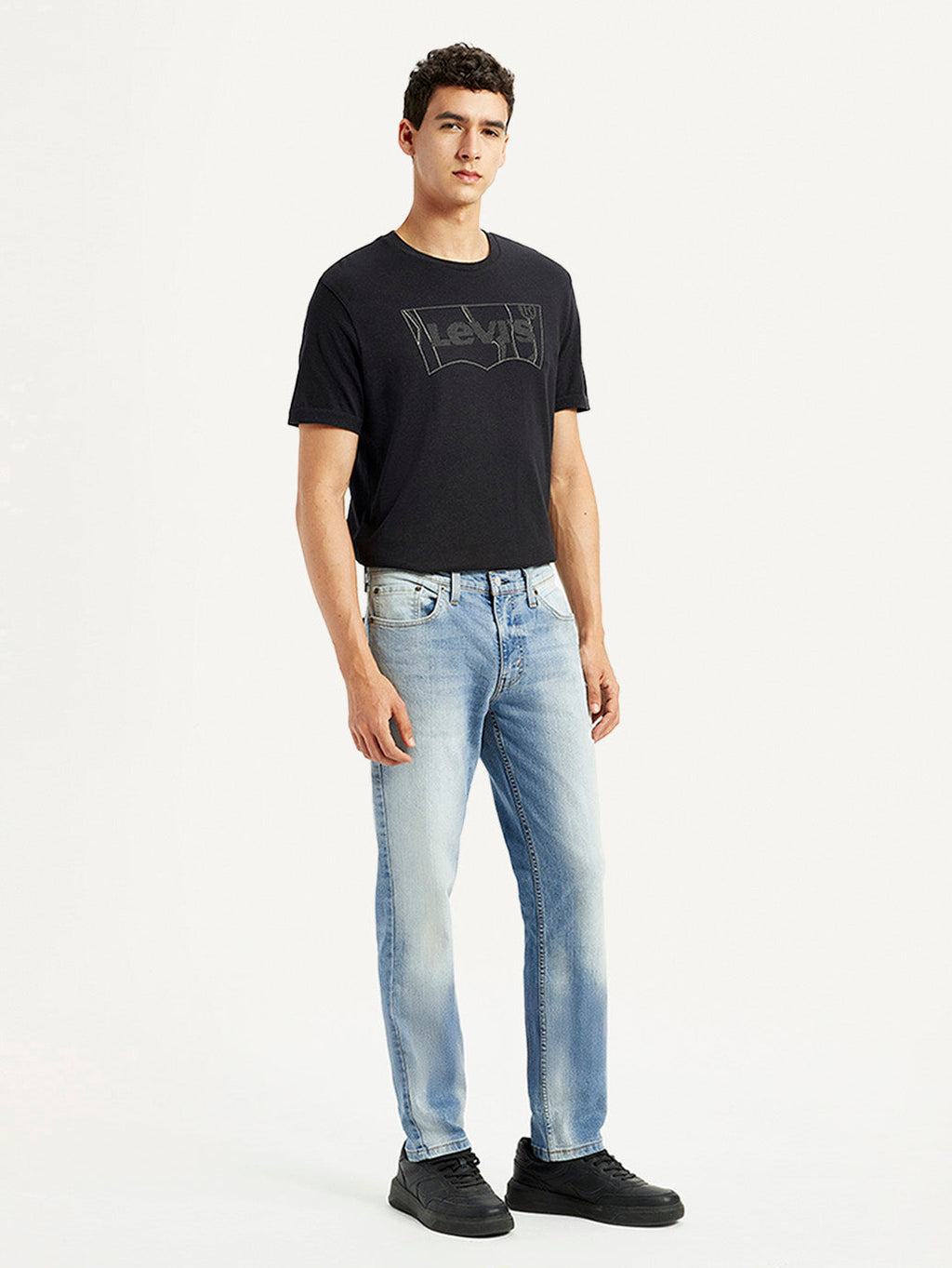 Men's 511 Light Blue Slim Fit Mid Rise Jeans