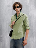 Solid Regular Fit Shirt | Green