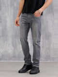 Slim Fit Mid Wash Jeans I Mid Grey