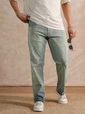 Distressed Heavy Fade Anti Fit Jeans | Blue
