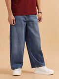 Casual Baggy Fit Jeans | Blue