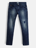 Dark Grey Dobby Jeans