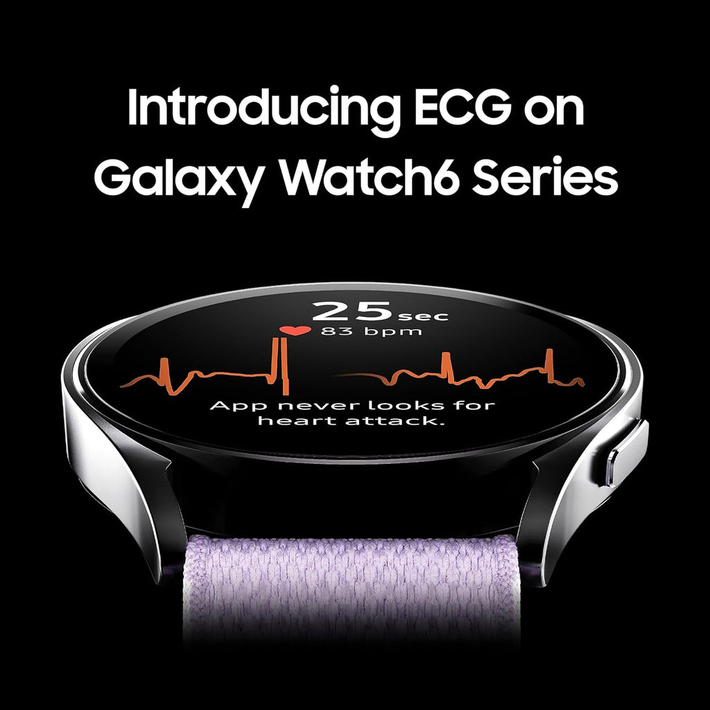Samsung Galaxy Watch6 Classic GPS (Compatible with Android only) | Introducing BP & ECG Features