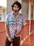 AOP Flowy Light Weight Viscose Shirt  | Multicolor