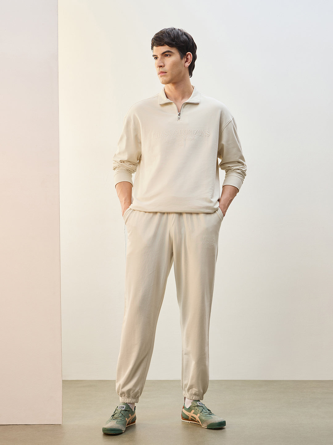 Chasing Horizons High Neck Oversized Co-ord Set