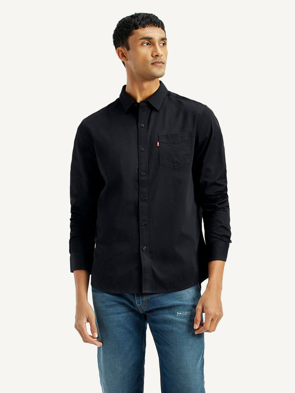 Men's Solid Slim Fit Shirt
