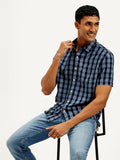 Men's Checkered Slim Fit Shirt