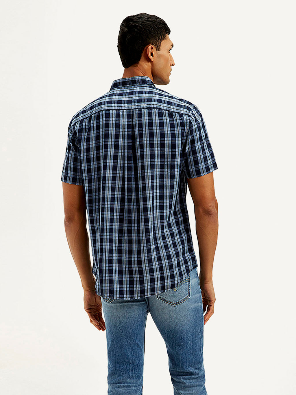 Men's Checkered Slim Fit Shirt