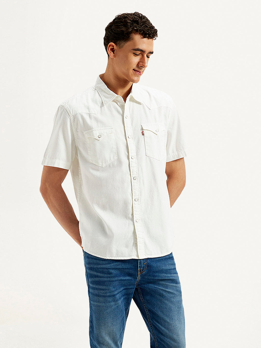 Men's Solid Slim Fit Shirt