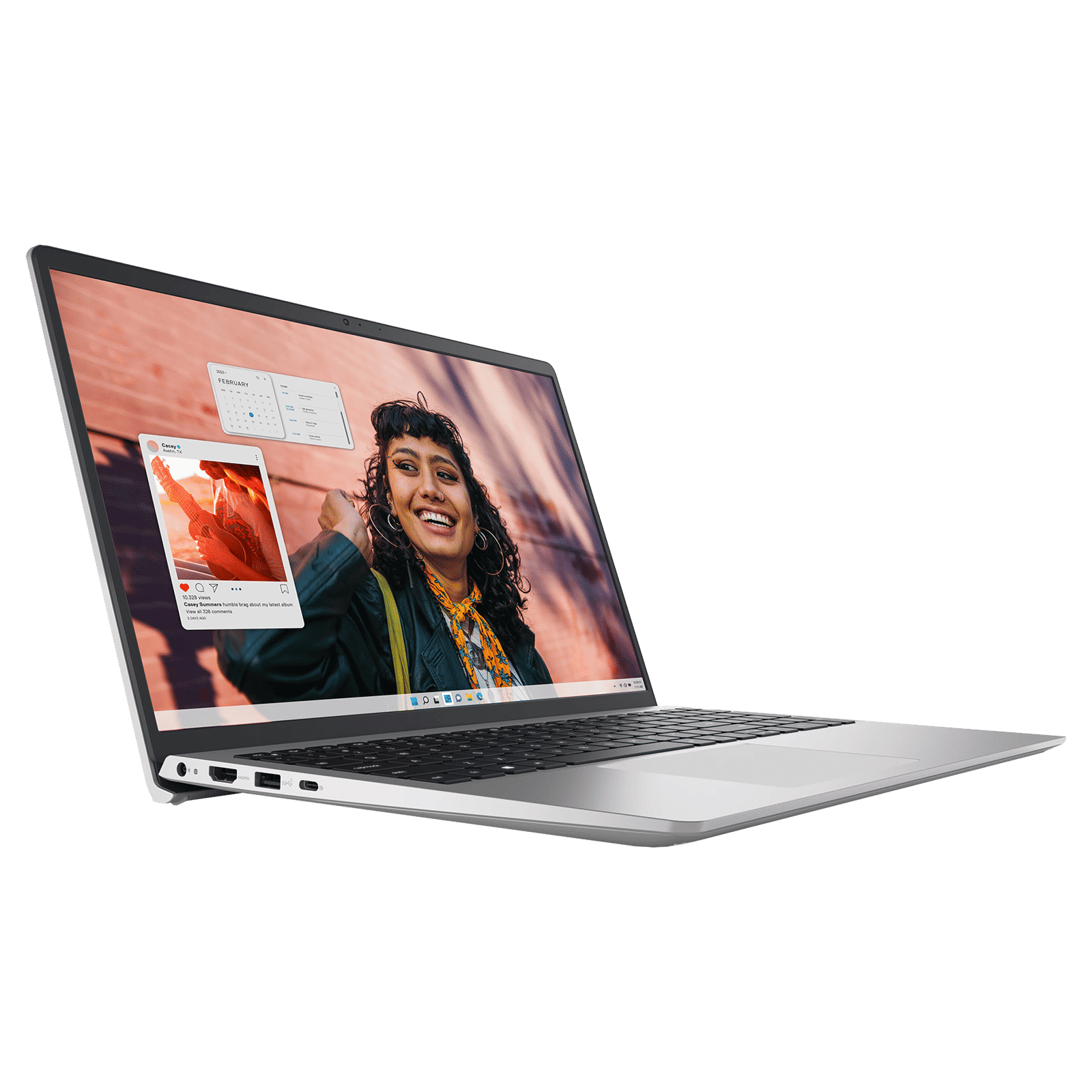 DELL Inspiron 3530 Intel Core i3 13th Gen Thin and Light Laptop (8GB, 512GB SSD, Windows 11 Home, 15.6 inch FHD LED Backlit Display, MS Office 2021, Platinum Silver, 1.62 KG)
