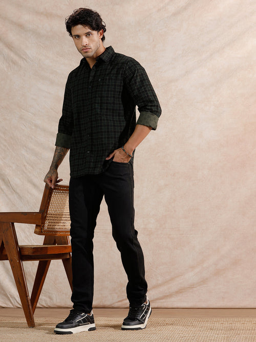 Casual Slim Fit Jeans | Black