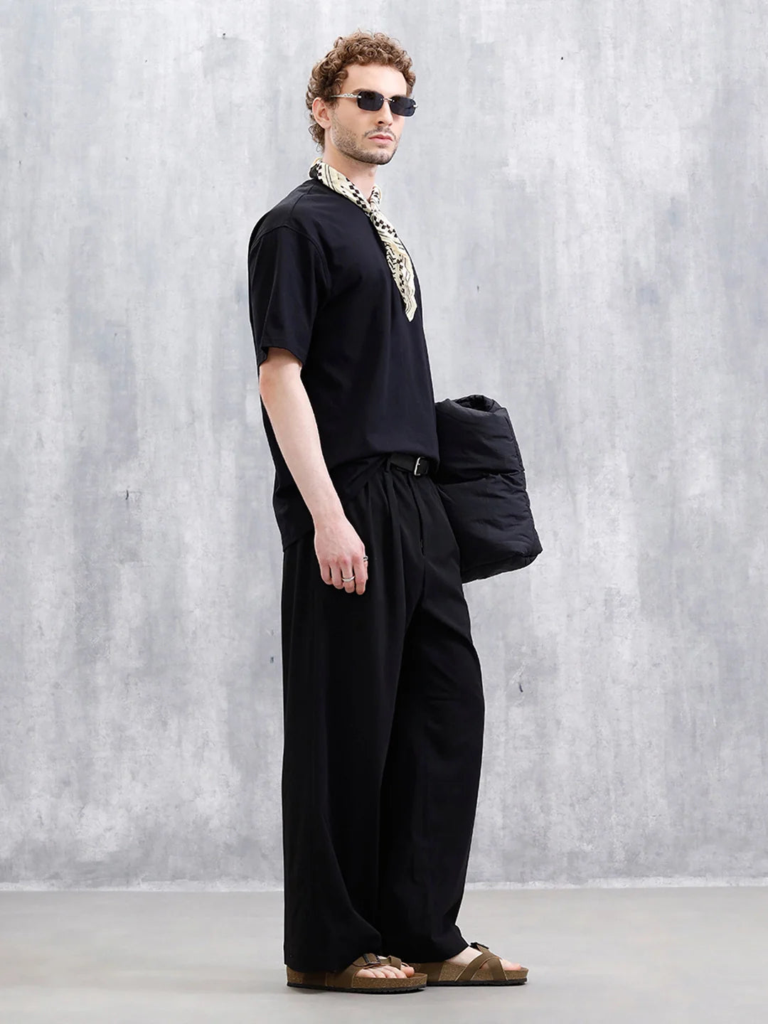 Heavy GSM Oversized Fit T-Shirt | Black