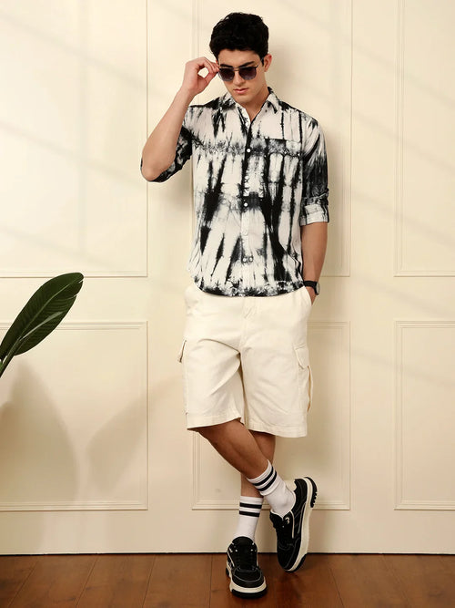 Black Dyed Full Sleeve Shirt