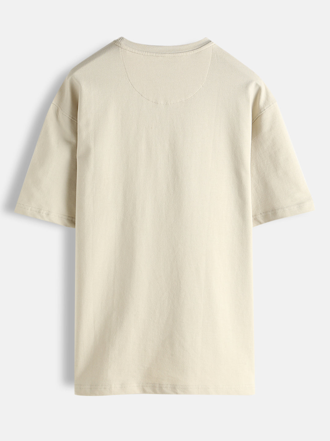 Casual Printed T-Shirt | Beige