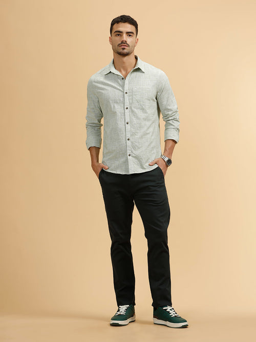 Casual Regular Fit Shirt | Green