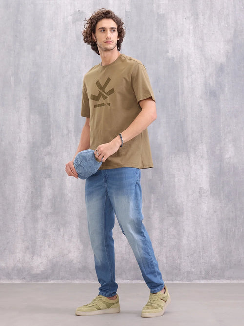 Low Fade Skinny Crop Jeans | Blue