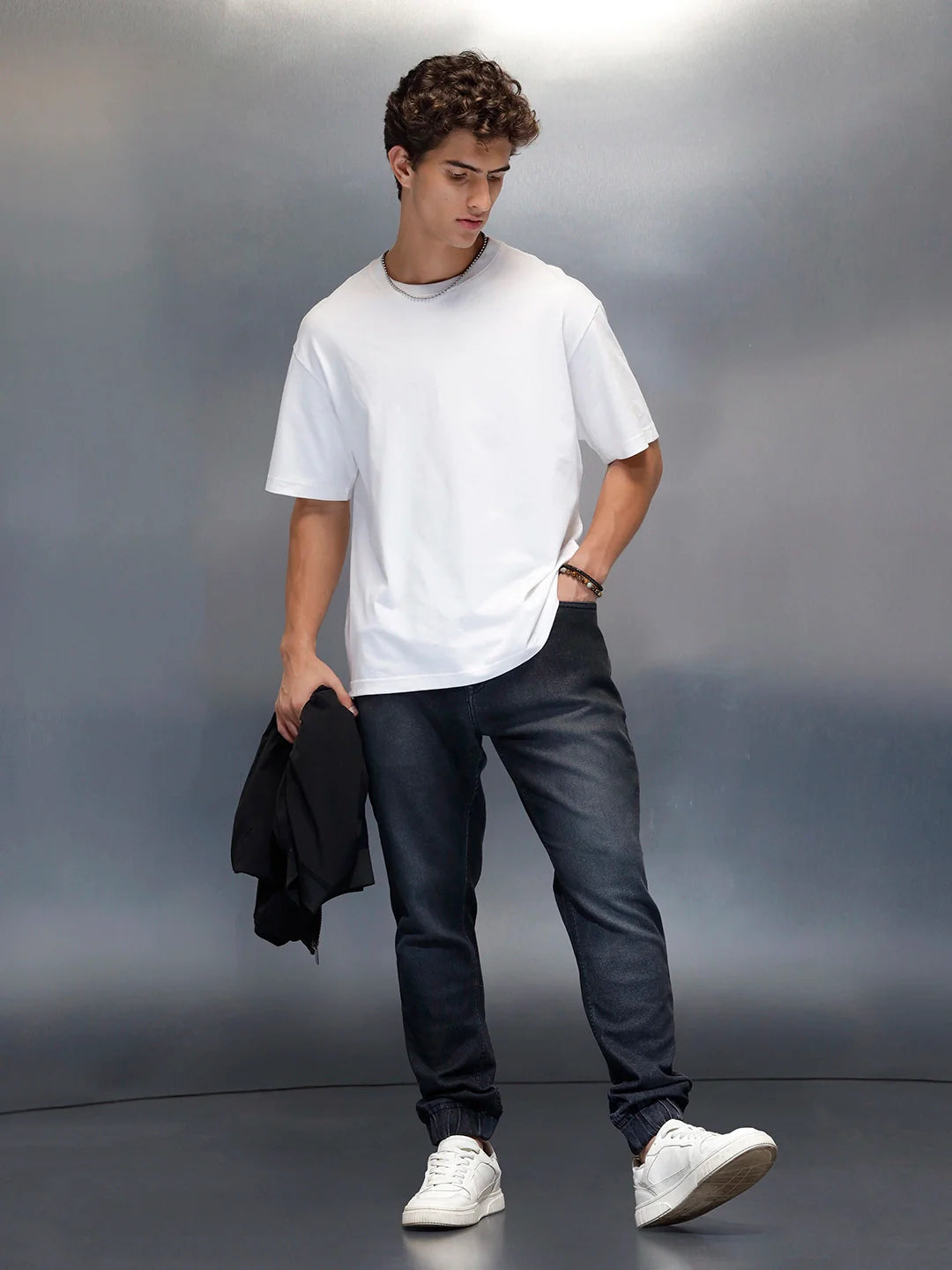 Men's Casual Denim Jogger  | Blue