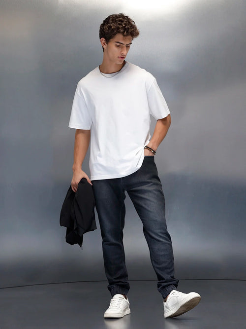 Men's Casual Denim Jogger  | Blue