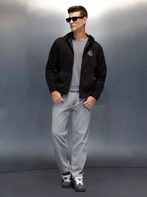 Men's casual anti fit jeans  | Grey