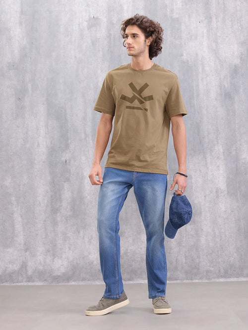 Low Fade Denim Jeans | Blue