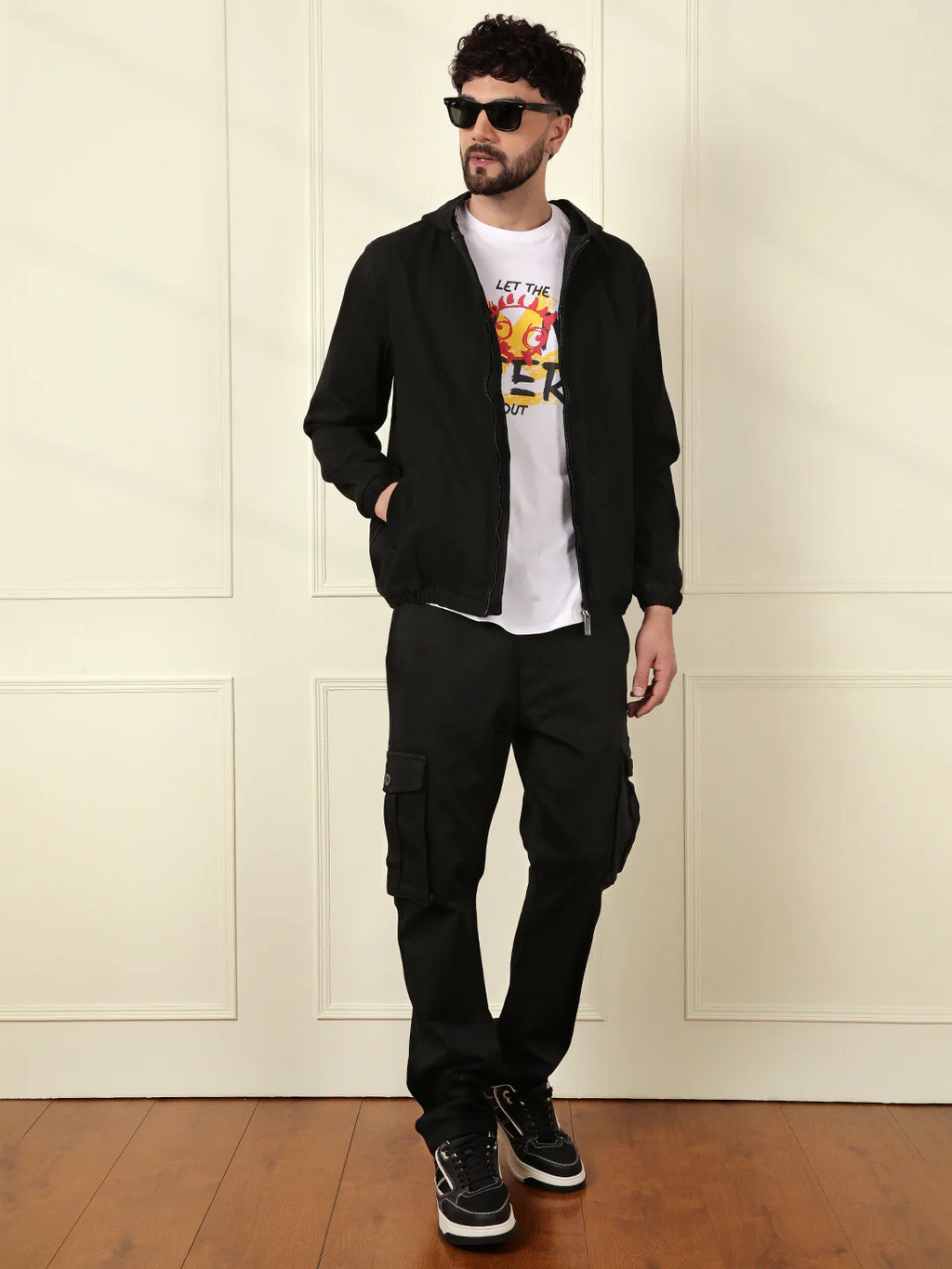 Storm Black Hooded Jacket