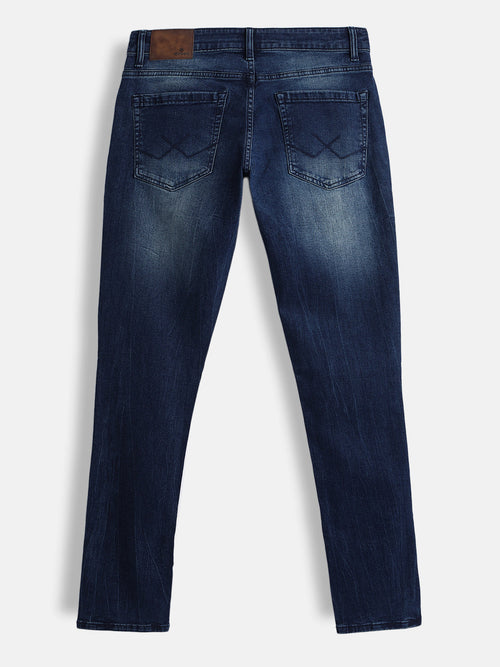 Dark Grey Dobby Jeans