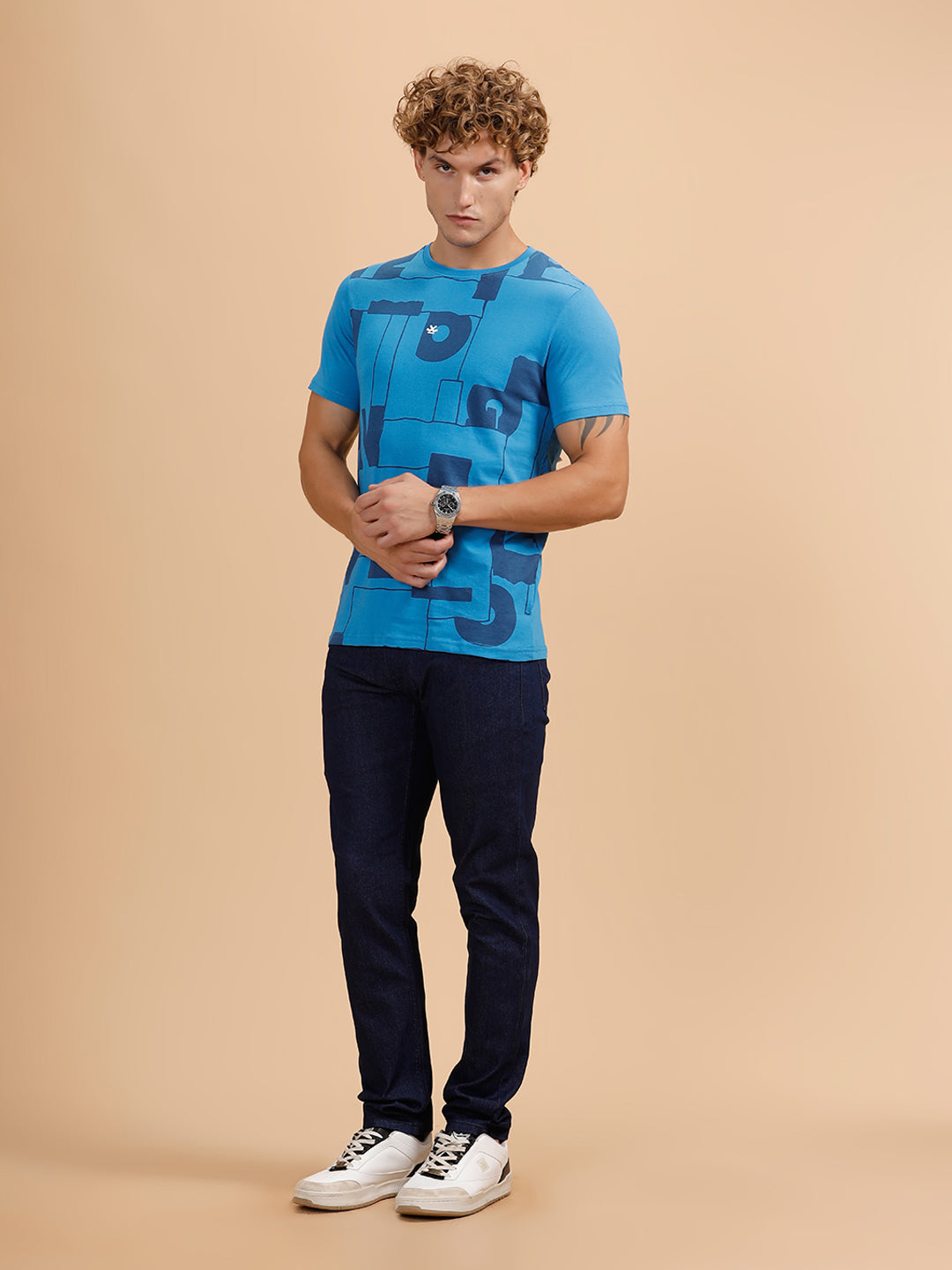 Casual Slim Fit Jeans | Dark Blue