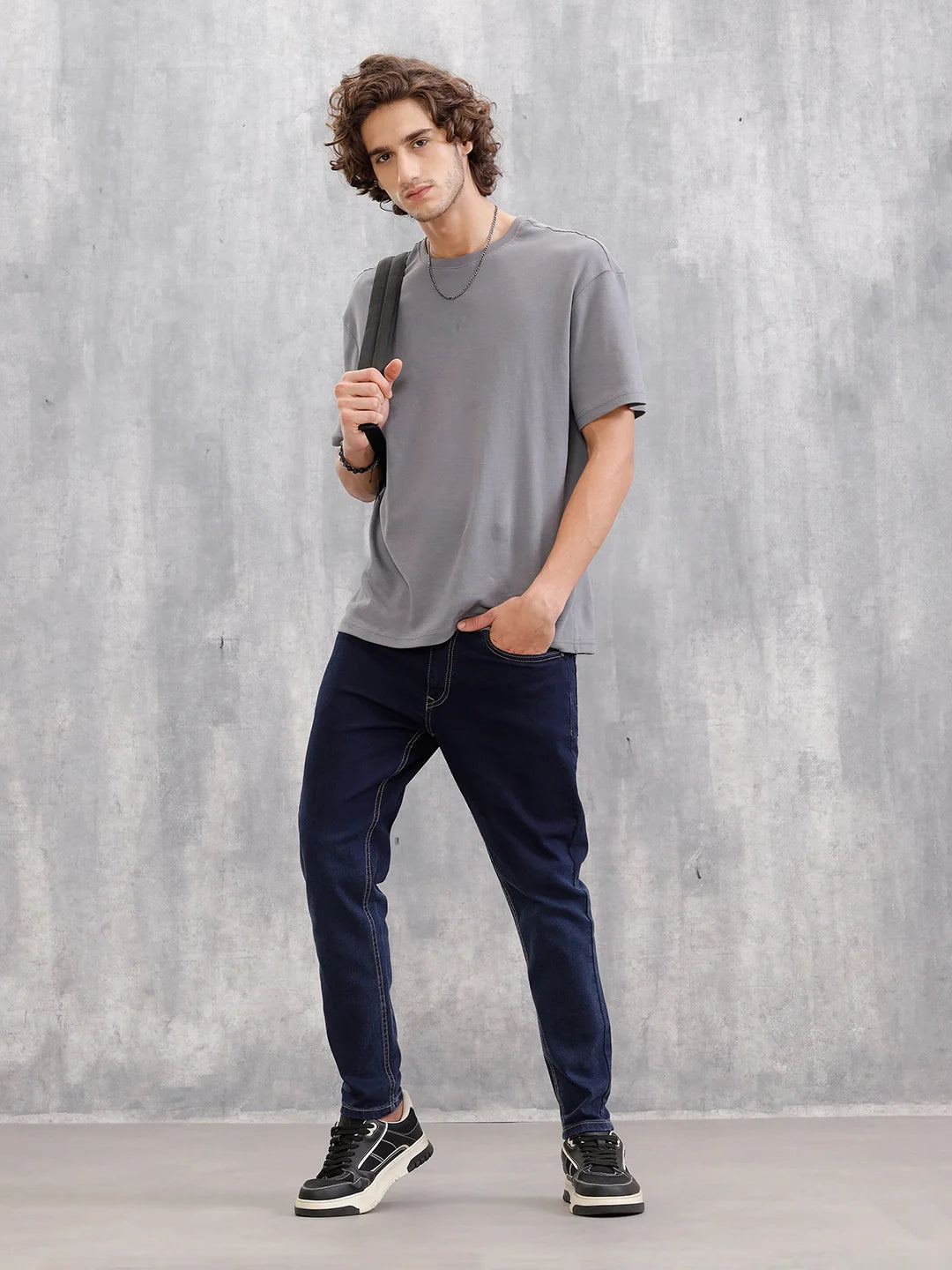 Skinny Crop Classic Denim Jeans | Blue