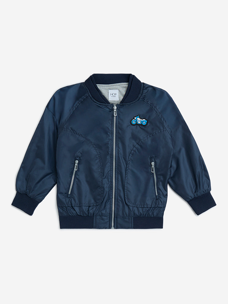 HOP Kids Navy Bomber Jacket