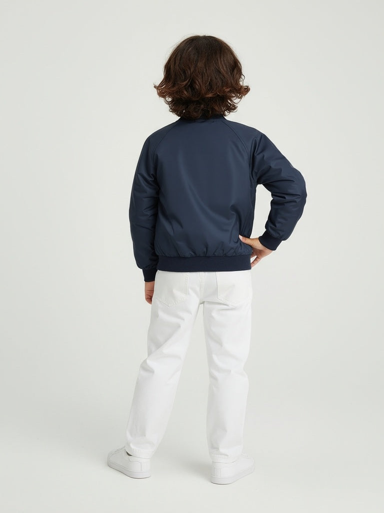 HOP Kids Navy Bomber Jacket