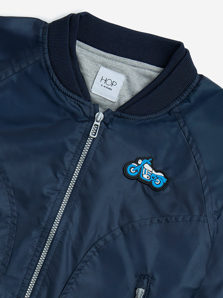 HOP Kids Navy Bomber Jacket