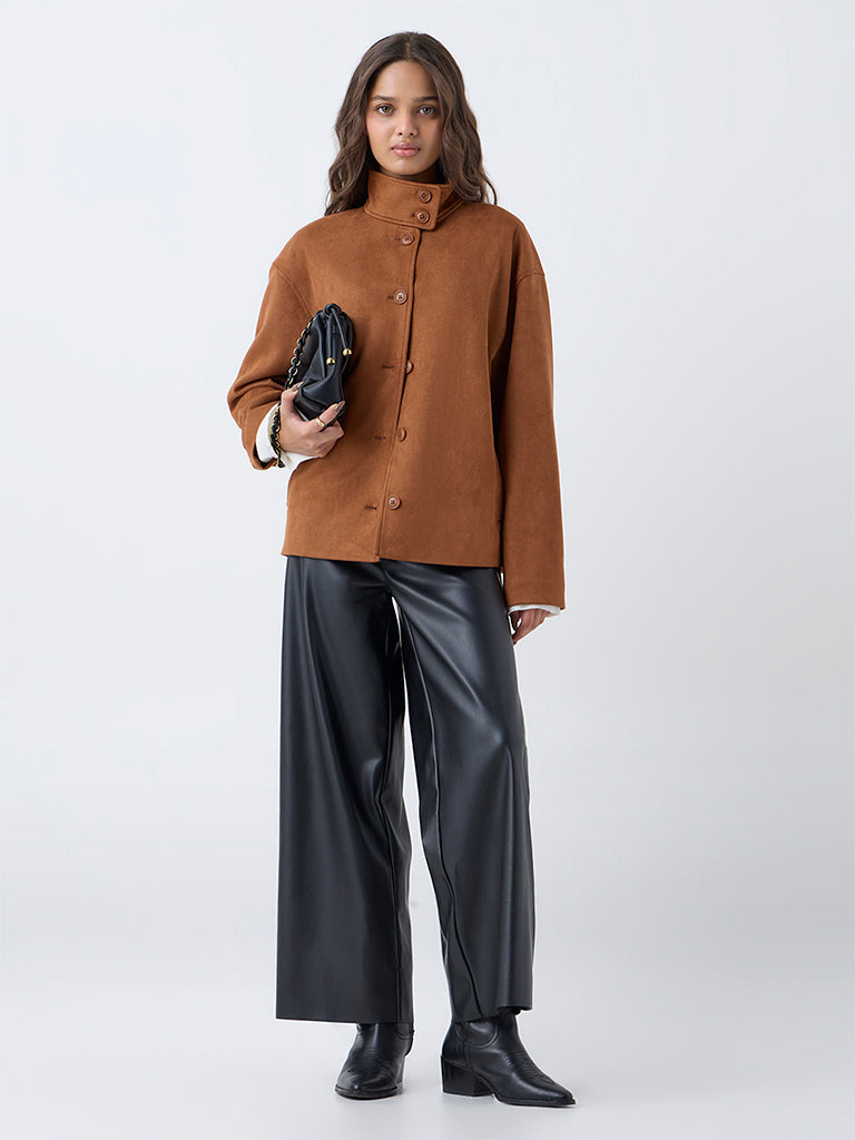 LOV Tan Suede Jacket