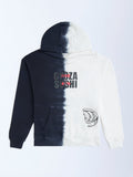 Y&F Kids Multicolour Ombre Cotton Hoodie