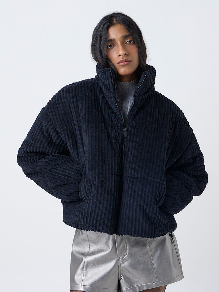 Nuon Black Corduroy Jacket