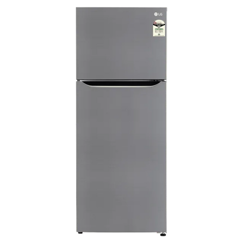 LG 446 Litres 1 Star Frost Free Double Door Convertible Refrigerator (GL-T502CPZR, Shiny Steel)