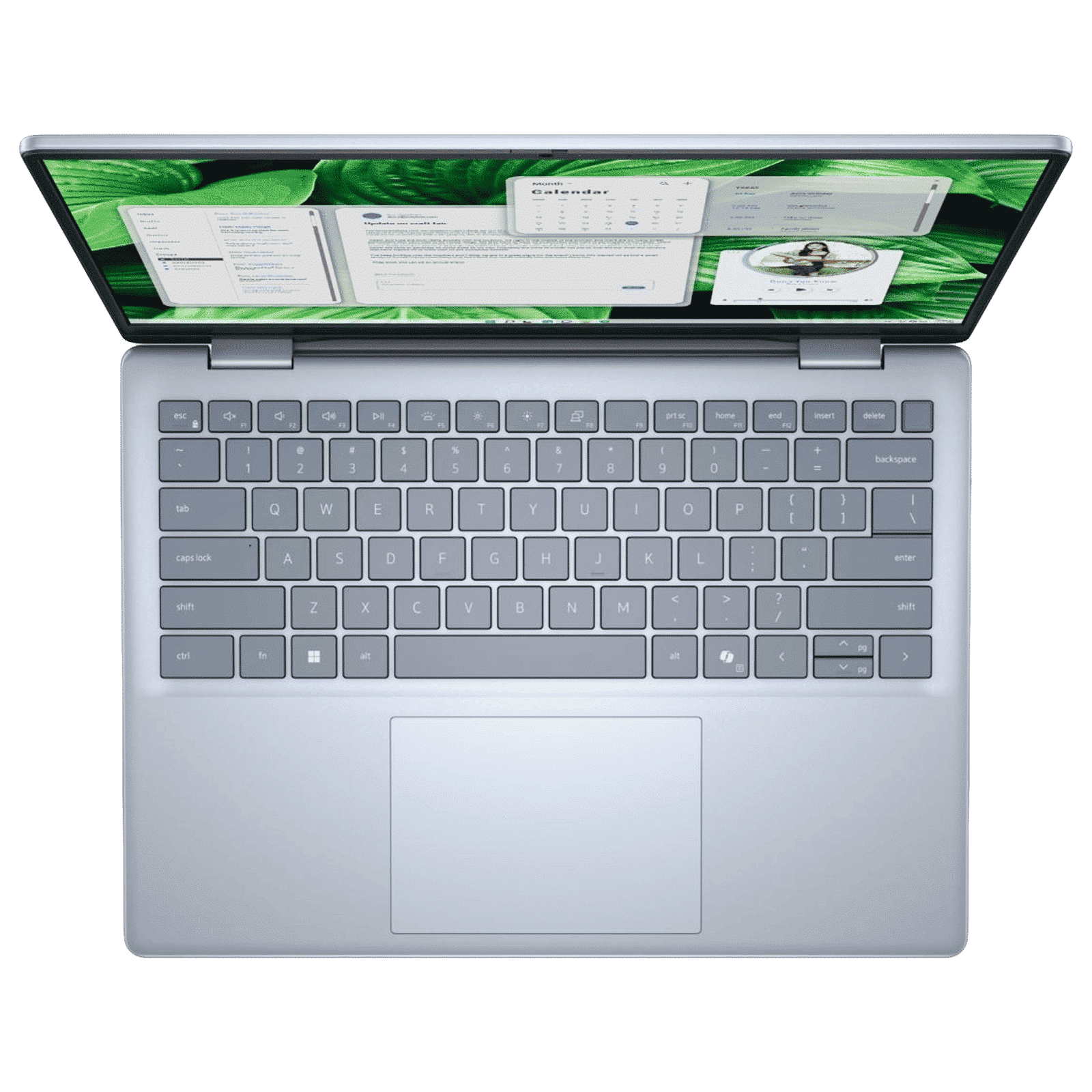 DELL Inspiron 5445 AMD Ryzen 5 8540U 8th Gen Thin & Light Laptop (16GB, 512GB SSD, Windows 11 Home, 14 inch FHD Plus Display, MS Office 2021, Ice Blue, 1.61 KG)
