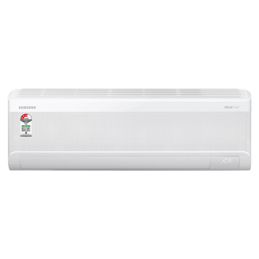 SAMSUNG WindFree 5 in 1 Convertible 1.5 Ton 3 Star Inverter Split Smart AC with Voice Assistant (2025 Model, Copper Condenser, AR60F19D13WNNA)