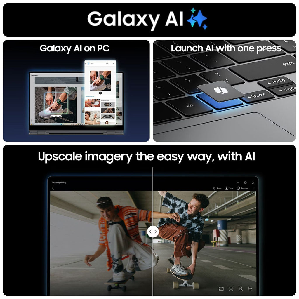 SAMSUNG Galaxy Book5 360 Intel Core Ultra 7 Touchscreen Thin & Light Laptop