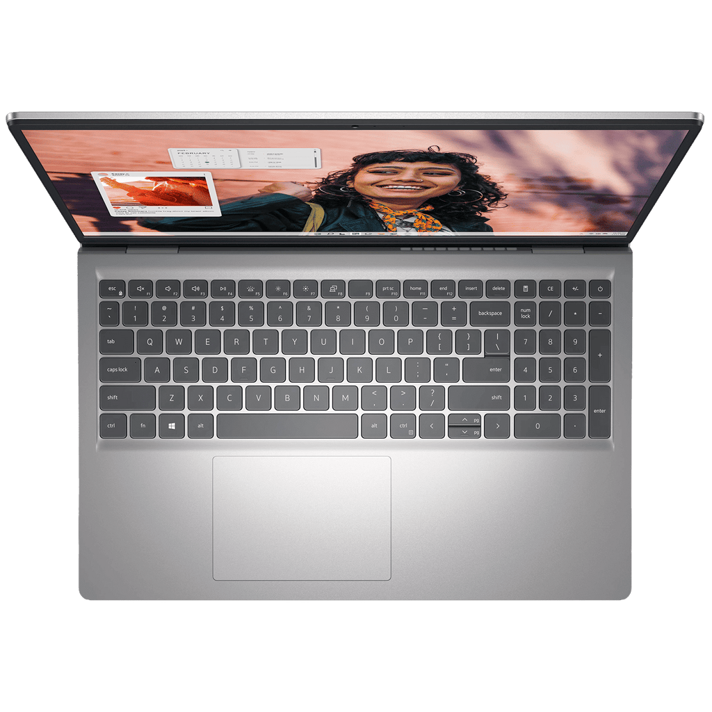 DELL DC 15250 Intel Core 3 Thin & Light Laptop (8GB, 512GB SSD, Windows 11, 15.6 inch Full HD Display, MS Office Home 2024, Platinum Silver, 1.66 KG)