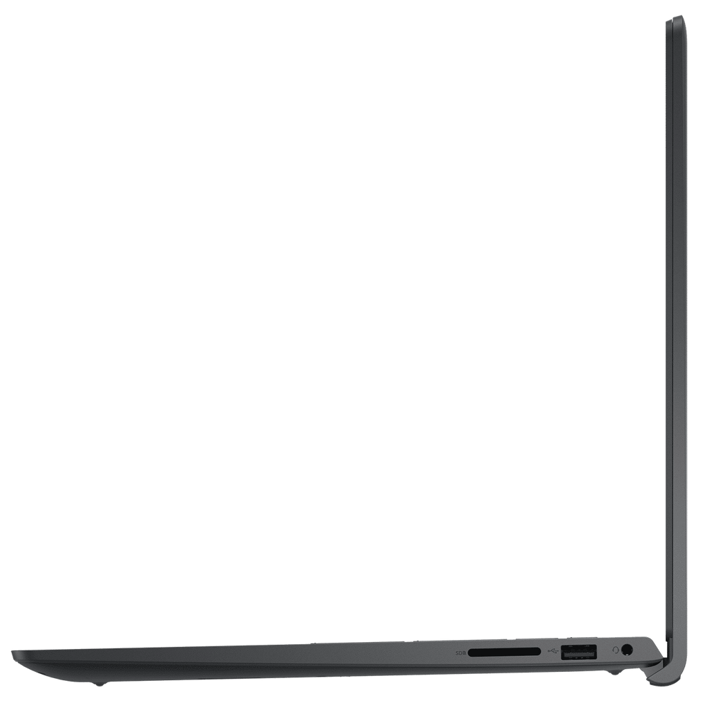 DELL DC15255 AMD Ryzen 5 Thin & Light Laptop (8GB, 512GB SSD, Windows 11, 15.6 inch Full HD Display, MS Office Home 2024, Carbon Black, 1.66 KG)