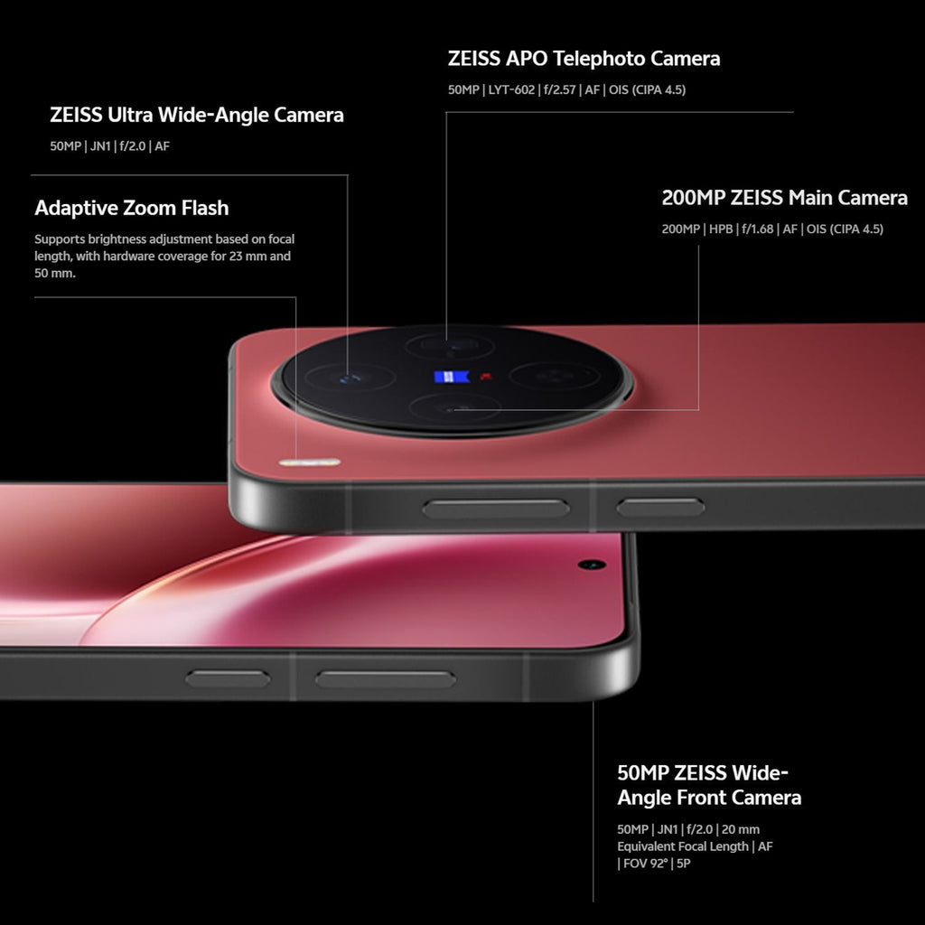 vivo X300 5G (16GB RAM, 512GB, Elite Black)