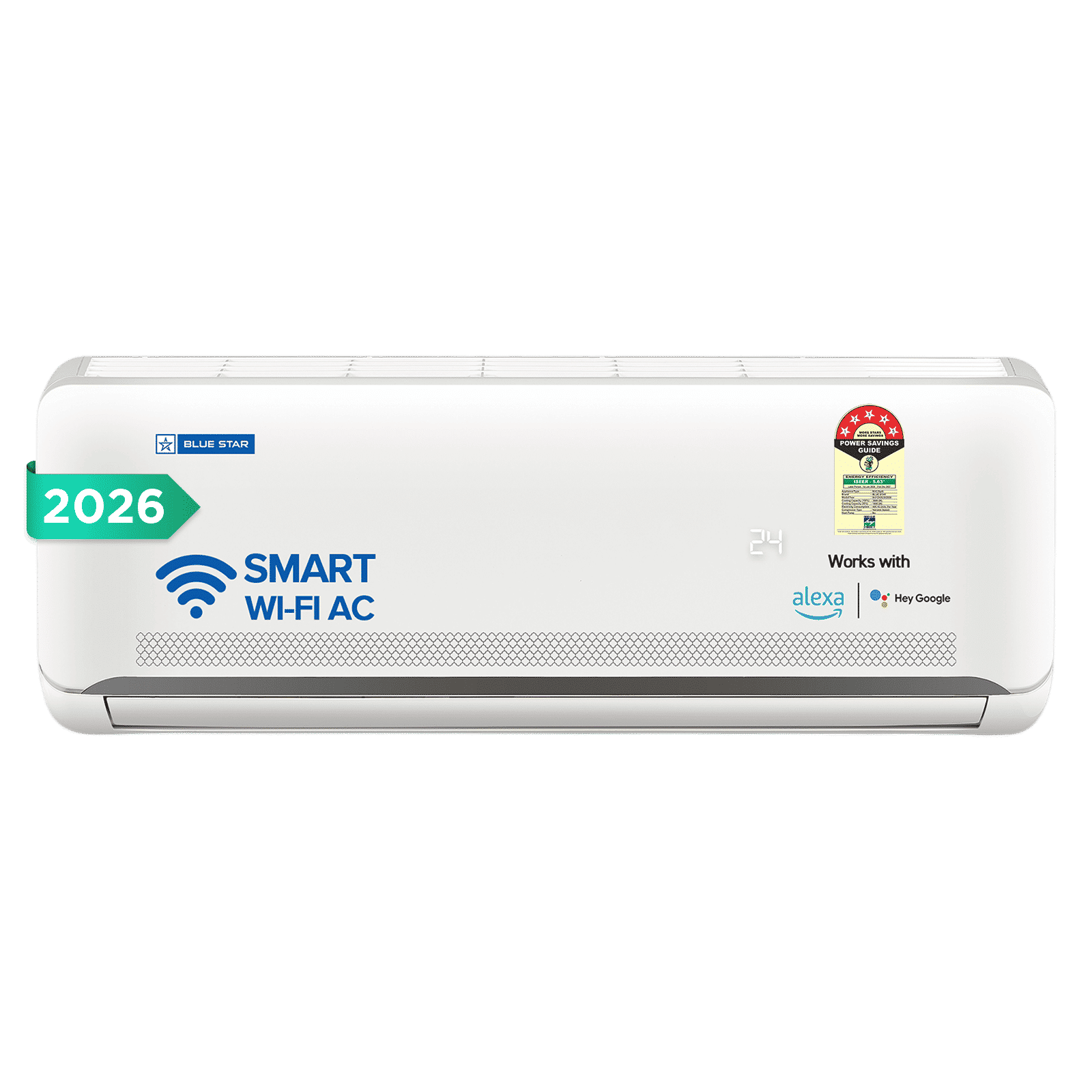 Blue Star N Series Convertible 1 Ton 5 Star Inverter Split Smart AC with Voice Command Technology (2026 Model, Copper Condenser, IA512NXUS)