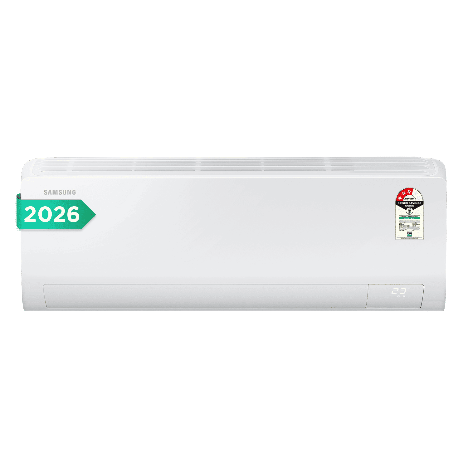 SAMSUNG 5 in 1 Convertible 1 Ton 3 Star Inverter Split Smart AC with Bespoke AI (2026 Model, Copper Condenser, AR50H12D1XHNNA)