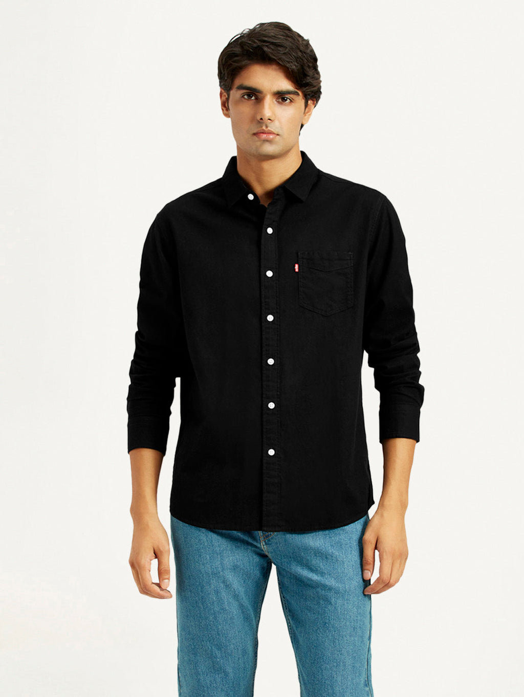 Men's Solid Slim Fit Shirt