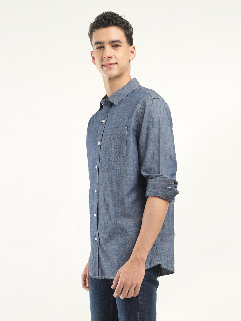 Men's Solid Slim Fit Shirt
