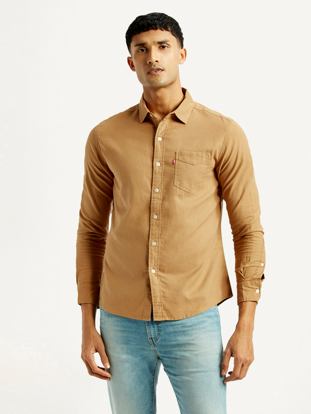 Men's Solid Slim Fit Shirt