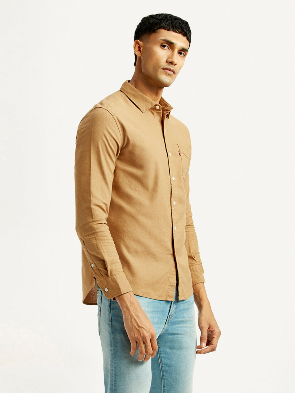 Men's Solid Slim Fit Shirt