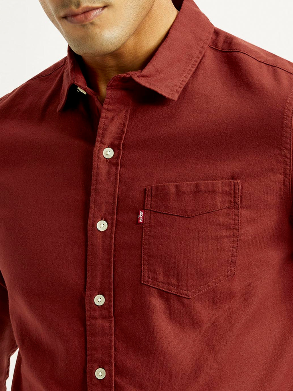 Men's Solid Slim Fit Shirt